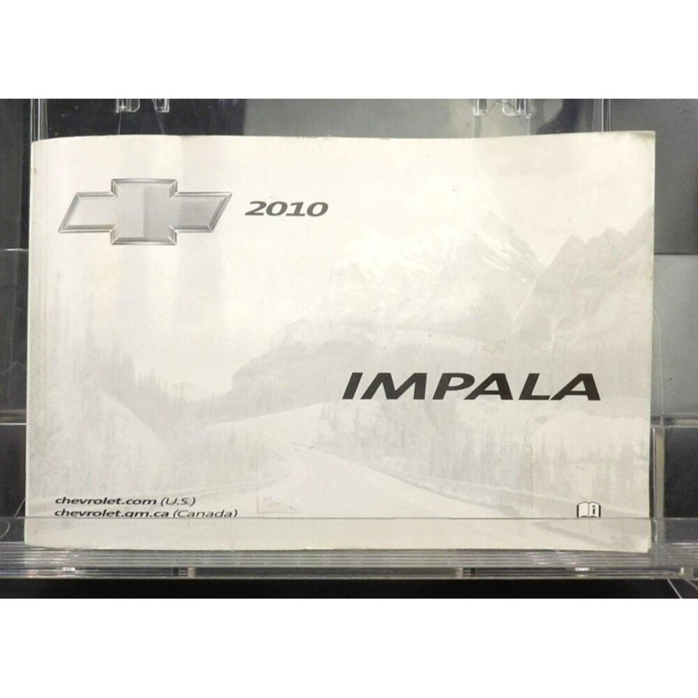 2010 Chevrolet Impala Owner's Manual Complete